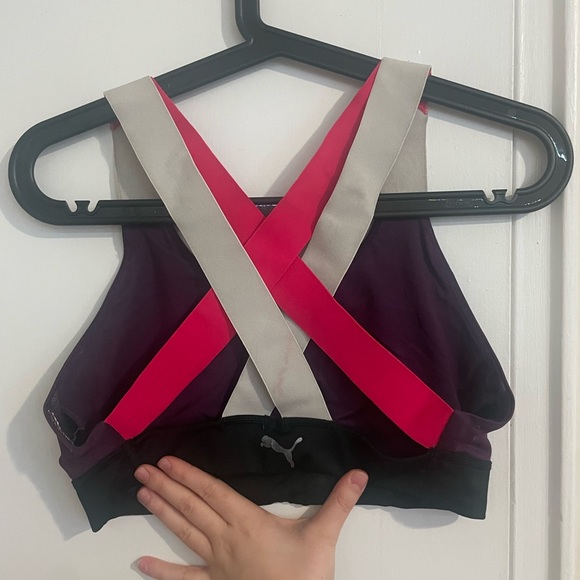 Puma high support sport bra , worn in good condition - Picture 2 of 2